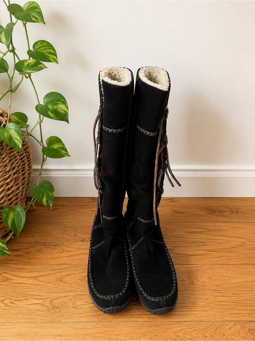 Timberland Tall Shearling-Lined Winter Boots